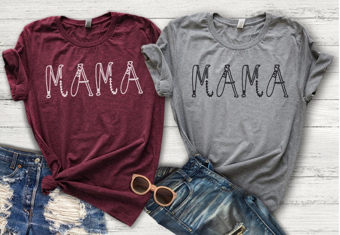 Baseball or Softball Mama Tee