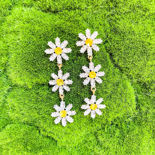 Daisy Dangle Earrings